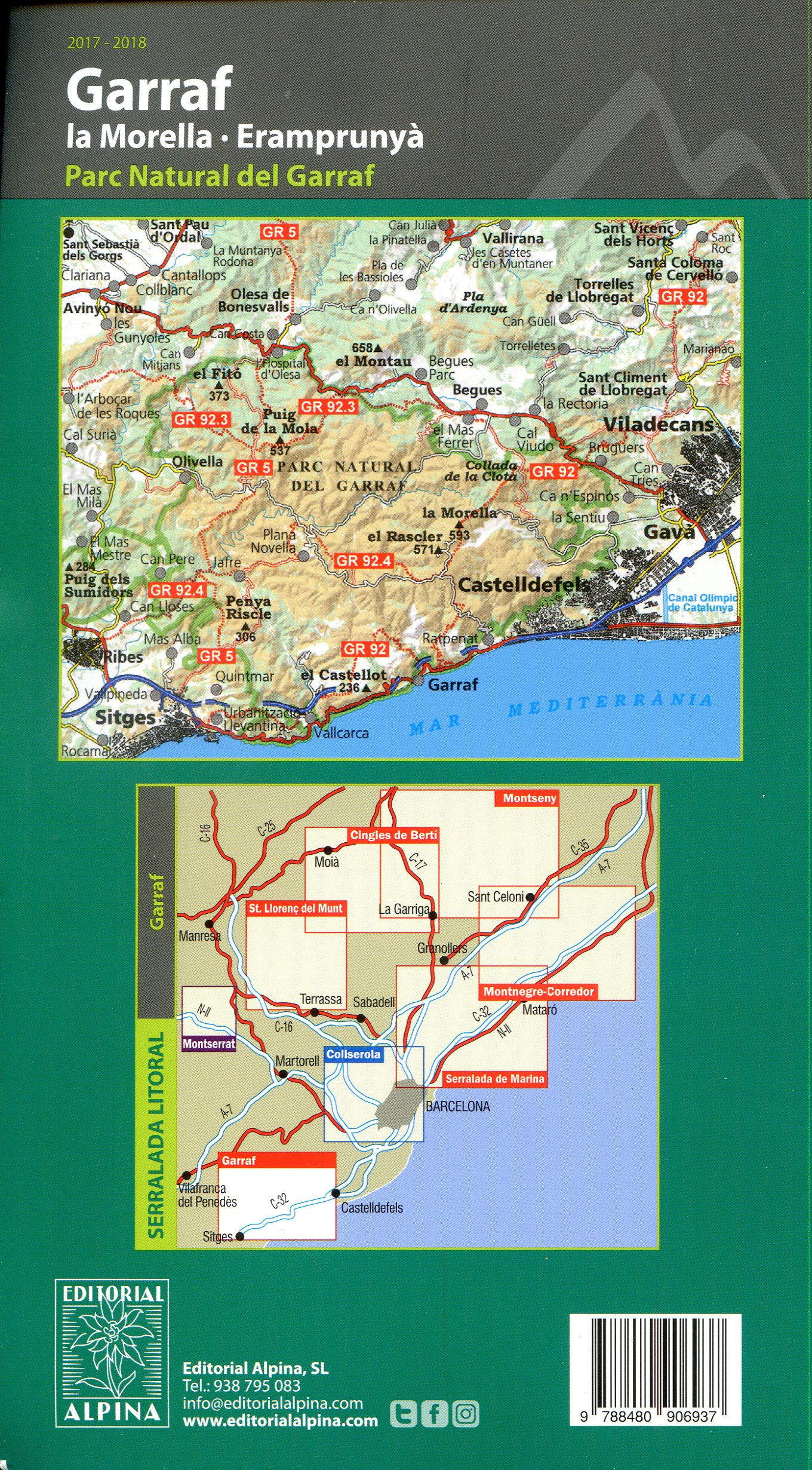 Garraf : La Morella · Eramprunyà : Parc Natural del Garraf - Miniatura 2